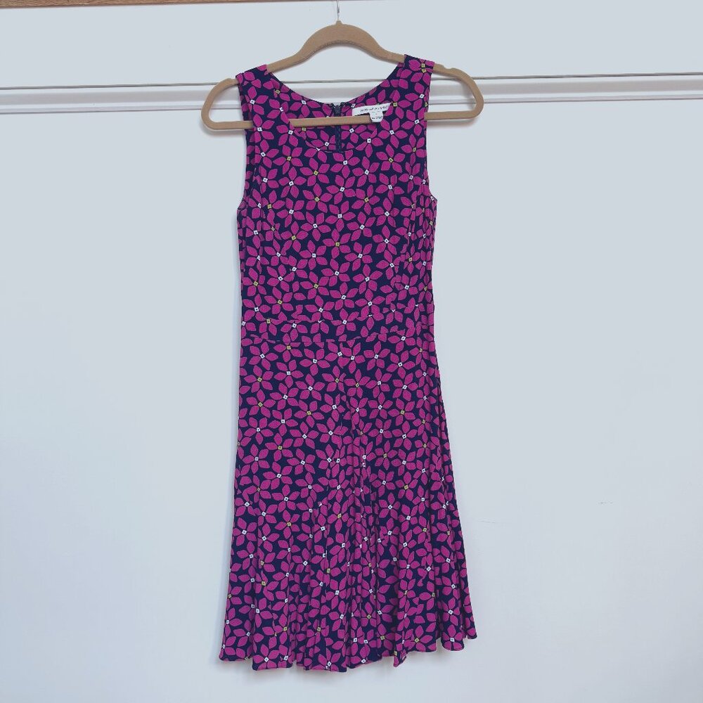 Diane von Furstenberg Clara Daisy Print Sleeveless Dress - NWOT - Size 2